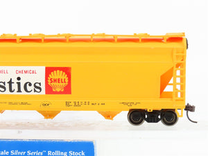 HO Scale Bachmann Silver Series 17534 SCPX Shell 4-Bay Covered Hopper #5703