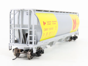 HO Bachmann Silver Series 19136 CNWX Government of Canada 4-Bay Hopper #106068