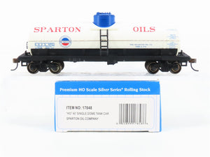 HO Scale Bachmann Silver Series 17848 SHPX Sparton Oils 40' Tank Car #8752
