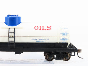 HO Scale Bachmann Silver Series 17848 SHPX Sparton Oils 40' Tank Car #8752