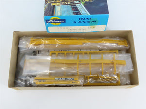 HO Scale Athearn 5566 Impact Inter Trailer Train Flatcar 3-Pack Kit