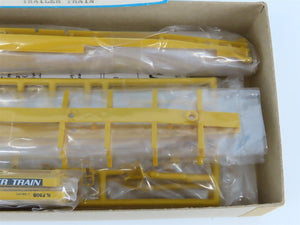 HO Scale Athearn 5566 Impact Inter Trailer Train Flatcar 3-Pack Kit