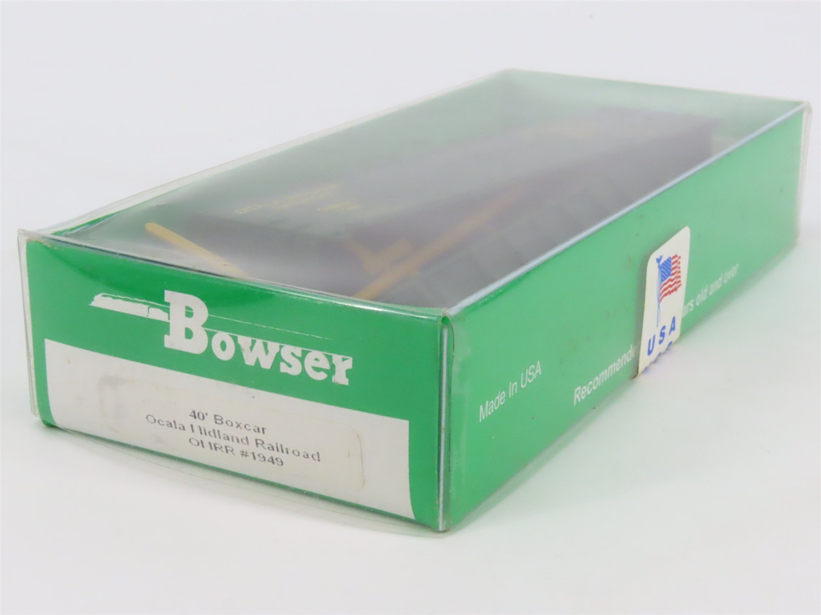 HO Scale Bowser OMRR Ocala Midland 40' Boxcar #1949 Kit SEALED