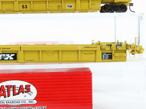 HO Scale Atlas 20001273 DTTX 53' Articulated Well 3-Piece Car #728428