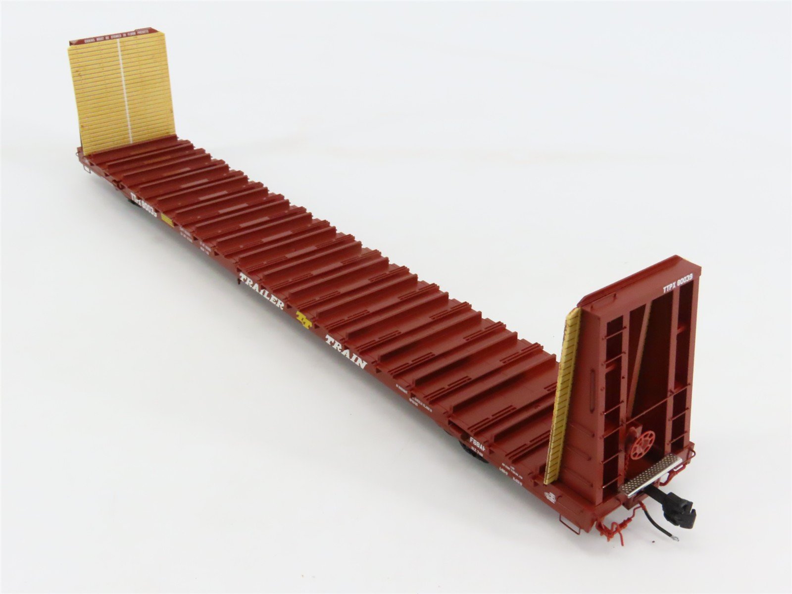 HO Scaletrains.com SXT31158 TTPX Trailer Train BSC Bulkhead Flatcar #80039