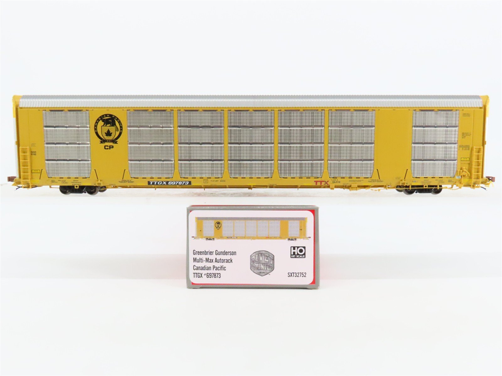 HO Scaletrains.com SXT32752 TTGX CP Canadian Pacific Multi-Max Autorack #697873