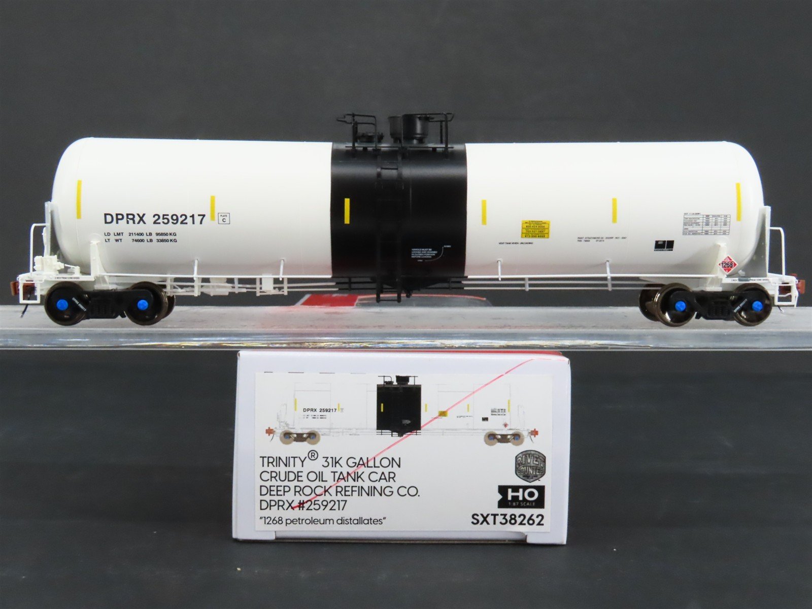 HO Scaletrains.com SXT38262 DPRX Deep Rock 31k Gal Crude Oil Tankcar #259217