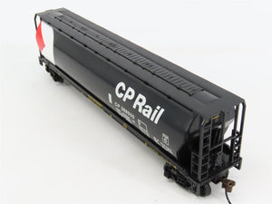 HO Scale Bachmann 76902 CP Canadian Pacific 4-Bay Cylindrical Hopper #388500