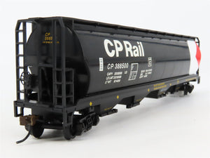 HO Scale Bachmann 76902 CP Canadian Pacific 4-Bay Cylindrical Hopper #388500