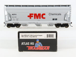 HO Scale Atlas 995 ACFX FMC Chemicals ACF 3560 Covered Hopper #64130