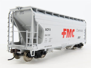 HO Scale Atlas 995 ACFX FMC Chemicals ACF 3560 Covered Hopper #64130