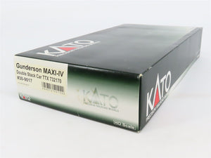 HO Scale Kato 30-9017 DTTX Gunderson MAXI-IV Double Stack 3-Piece Car #732170