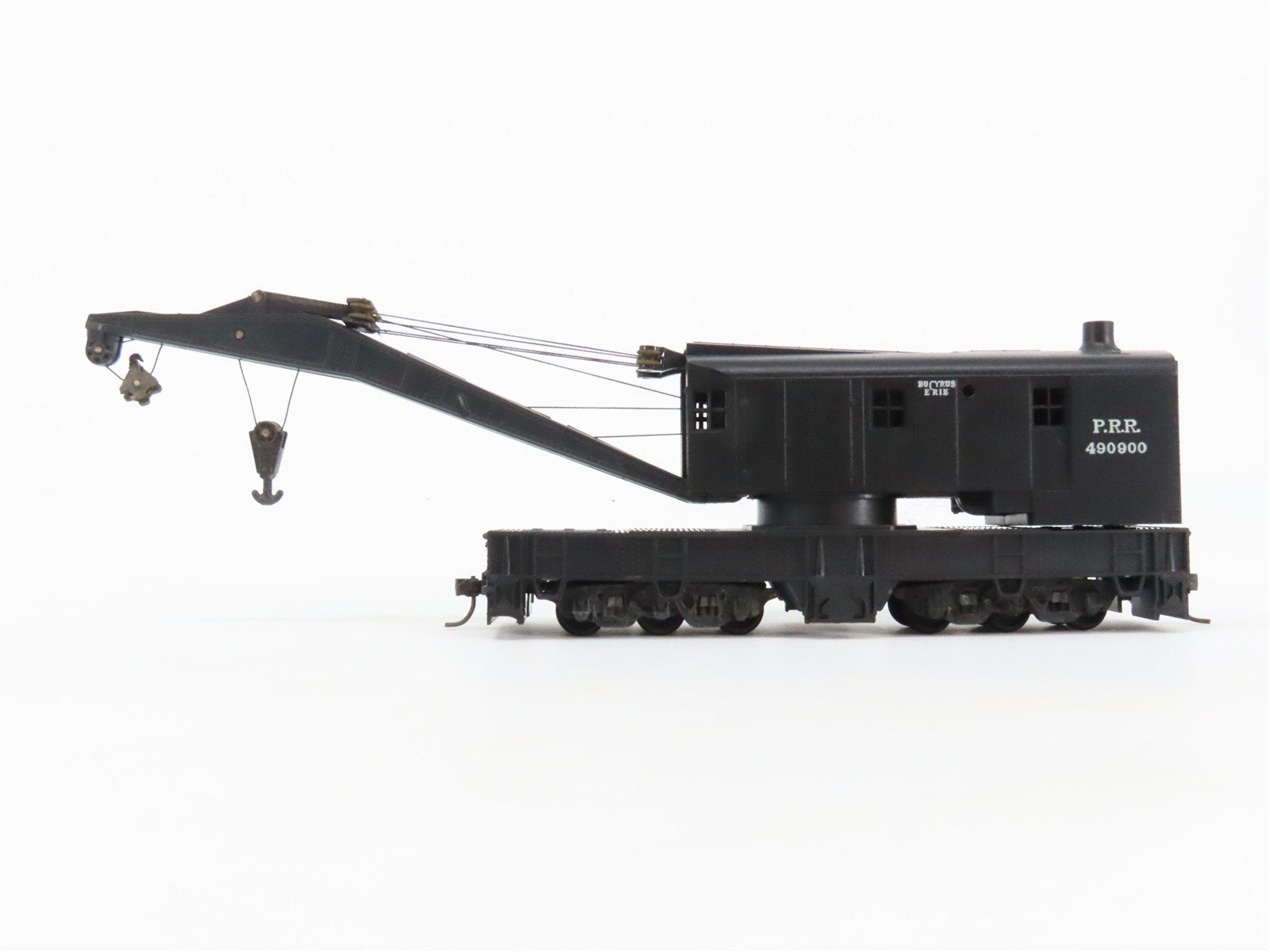 HO Scale Athearn PRR Pennsylvania Wreck Crane #490900
