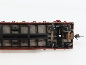 HO Scale Athearn 1407 MILW Milwaukee Road Flatcar #65639 w/Custom Grader Load