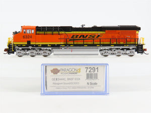 N Scale Broadway Limited BLI 7291 BNSF Railway GE ES44AC Diesel #6324 - Paragon4