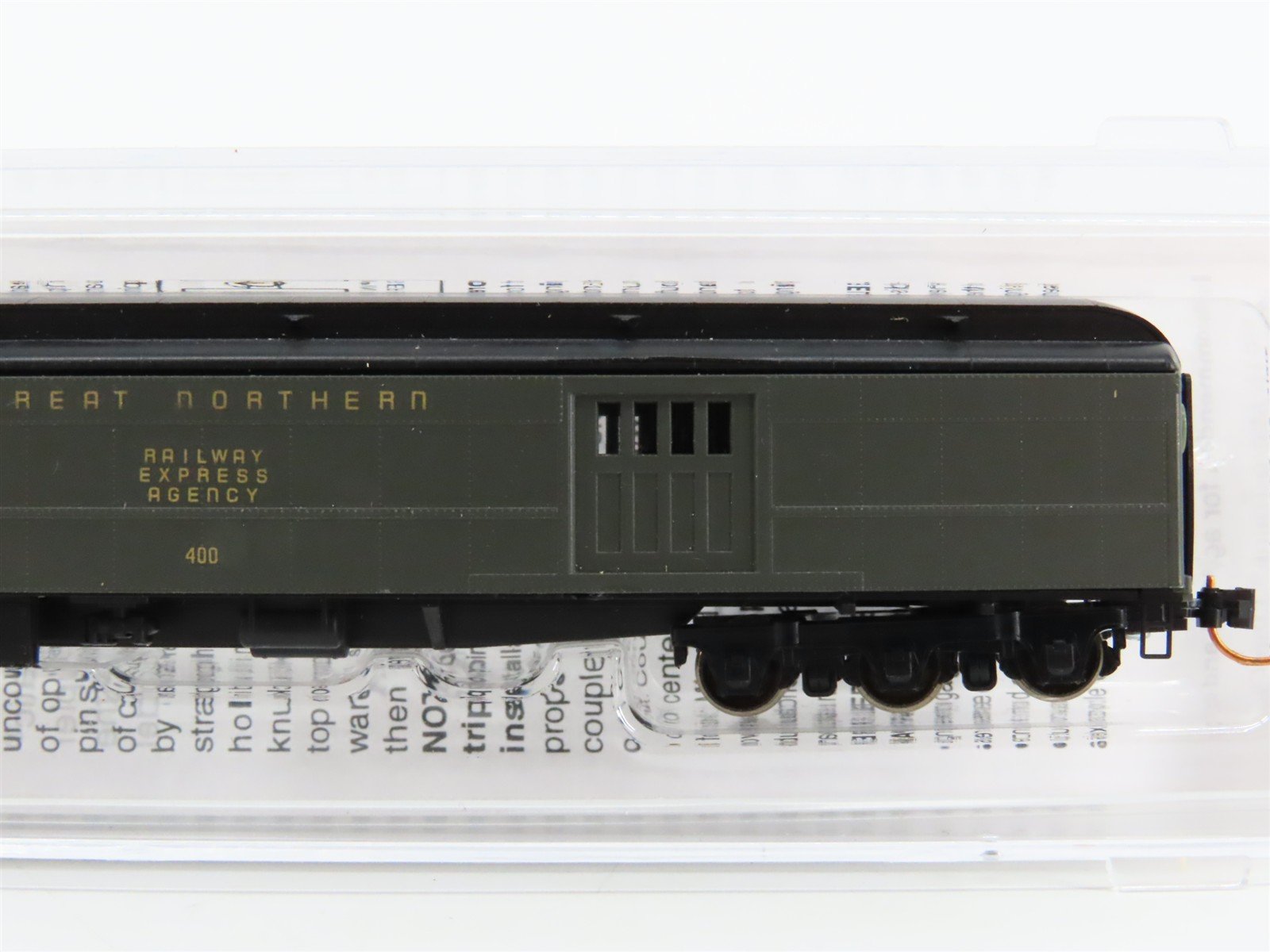 N Micro-Trains MTL 14700020 GN Great Northern Baggage Passenger #400 - Upgraded