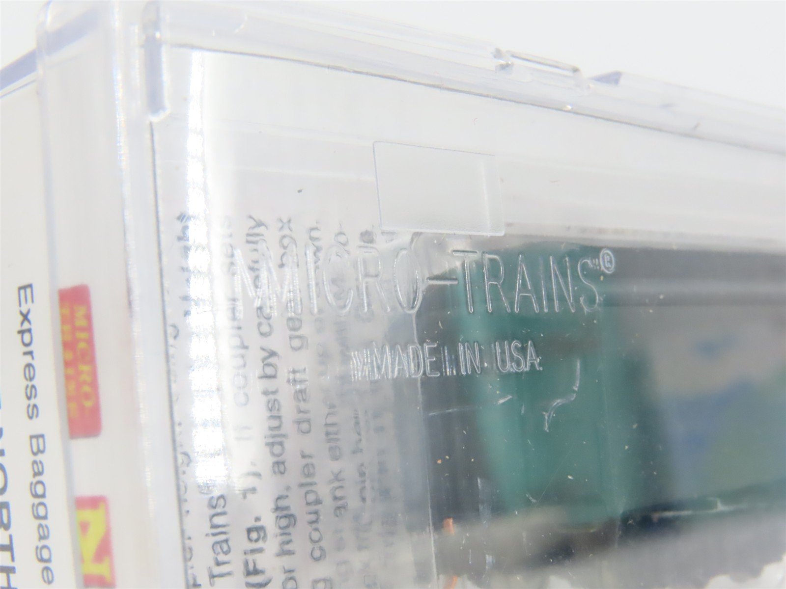 N Micro-Trains MTL 14700020 GN Great Northern Baggage Passenger #400 - Upgraded