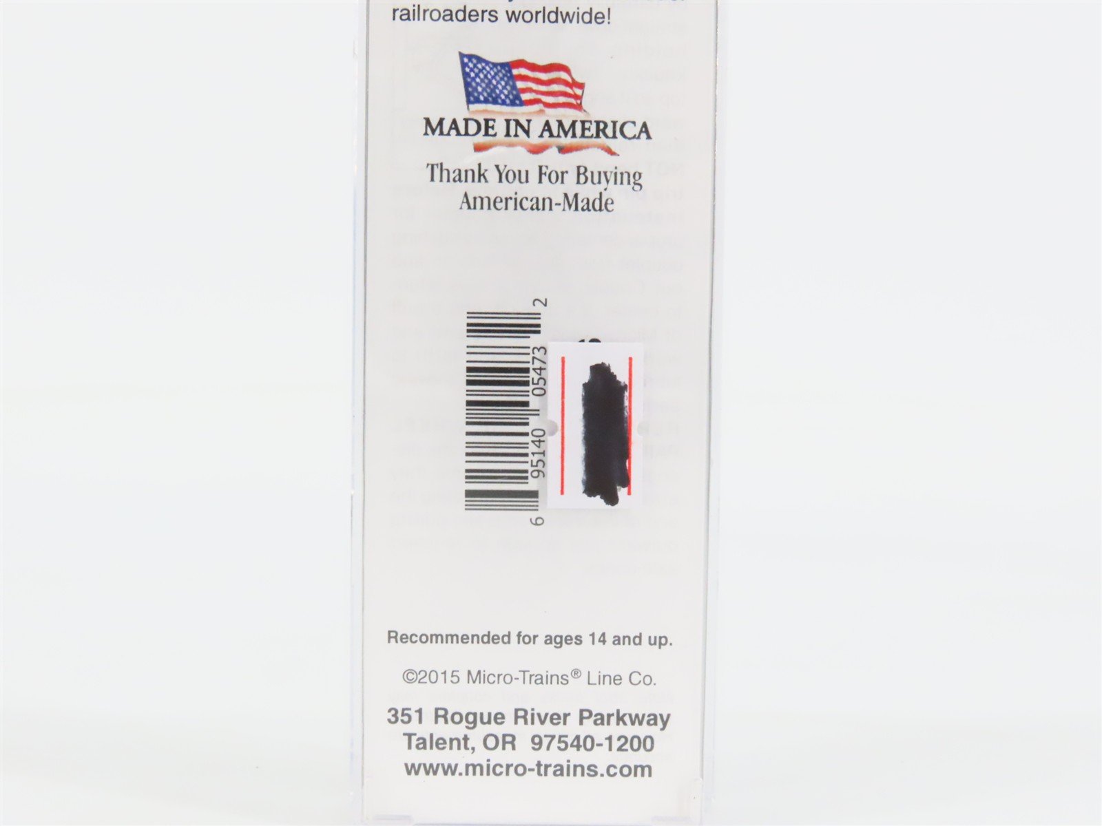 N Micro-Trains MTL 14700020 GN Great Northern Baggage Passenger #400 - Upgraded