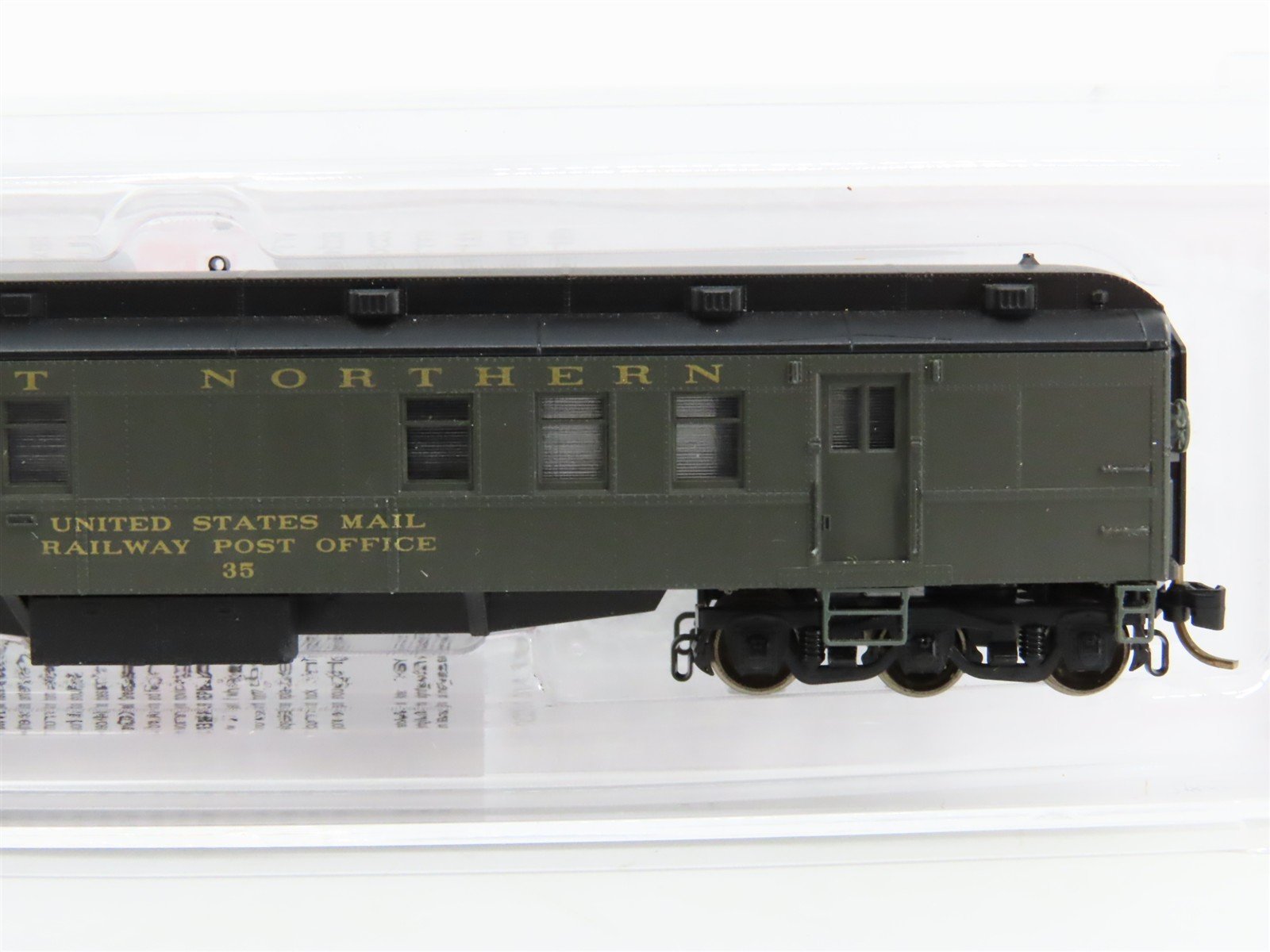 N Micro-Trains MTL 14000010 GN Great Northern RPO Passenger Car #35 - Upgraded