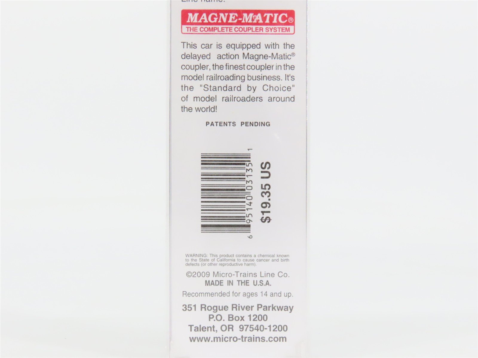 N Micro-Trains MTL 14000010 GN Great Northern RPO Passenger Car #35 - Upgraded