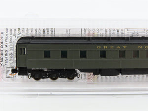 N Micro-Trains MTL 14400020 GN Heavyweight Observation Passenger No# - Upgraded