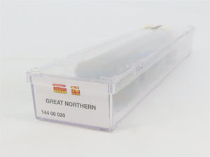 N Micro-Trains MTL 14400020 GN Heavyweight Observation Passenger No# - Upgraded