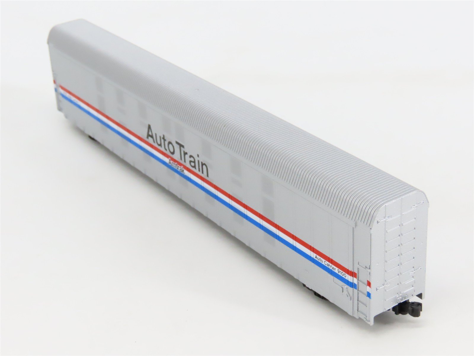 N KATO 106-5507 AMTK Amtrak AutoTrain Phase III Enclosed Autorack 4-Car Set #1