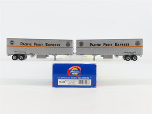 HO Scale Athearn 70488 SP UP PFE Pacific Fruit Express 40' Trailers (2-Pack)