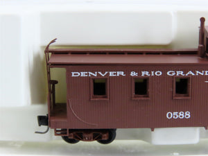Nn3 Micro-Trains MTL 150701 D&RGW Denver & Rio Grande Western Caboose #0588