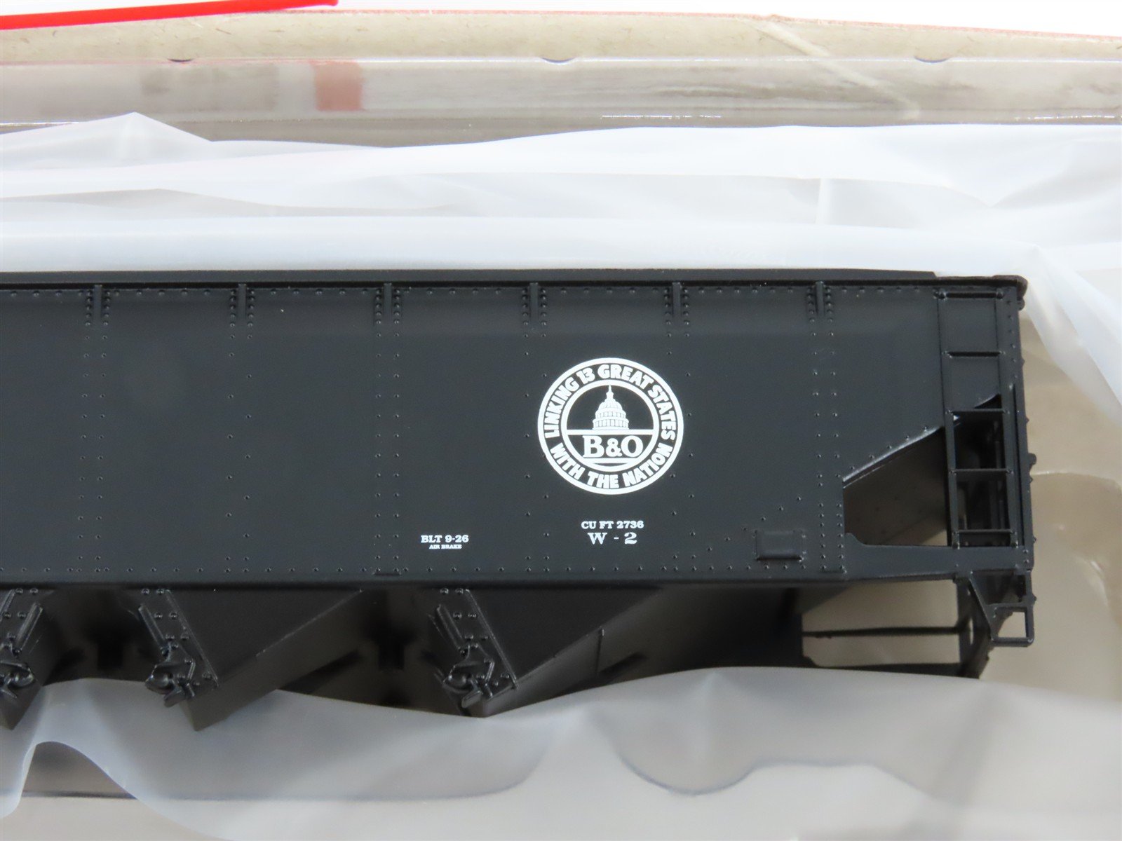 HO Scaletrains.com SXT1204 B&O Baltimore & Ohio 70-Ton Open Hopper #432823 Kit