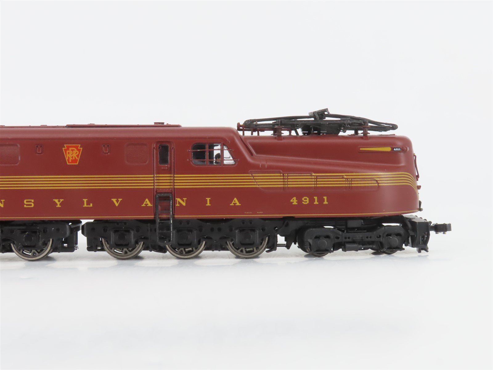 HO Scale MTH 80-2147-1 PRR Tuscan 5-Stripe GG1 Electric #4911 w/ DCC & Sound