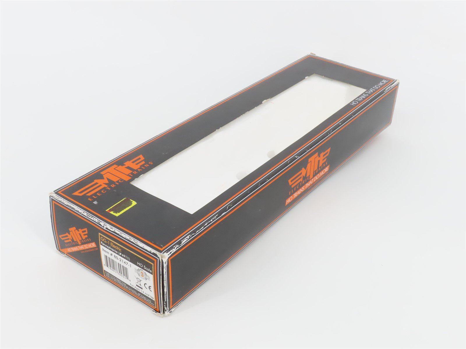 HO Scale MTH 80-2147-1 PRR Tuscan 5-Stripe GG1 Electric #4911 w/ DCC & Sound