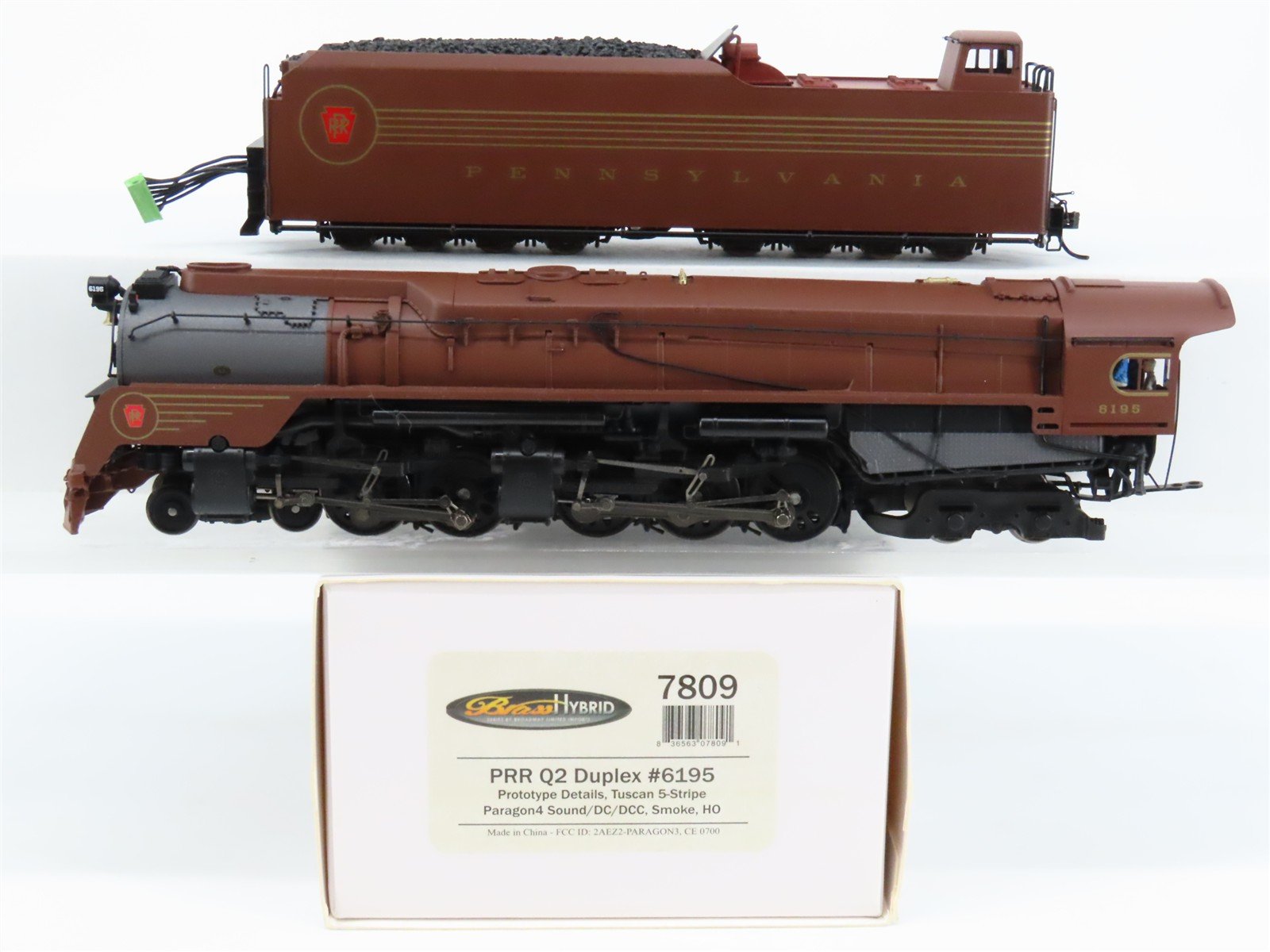 HO Broadway Limited BLI BRASS HYBRID 7809 PRR 4-4-6-4 Q2 Duplex Steam - Paragon4