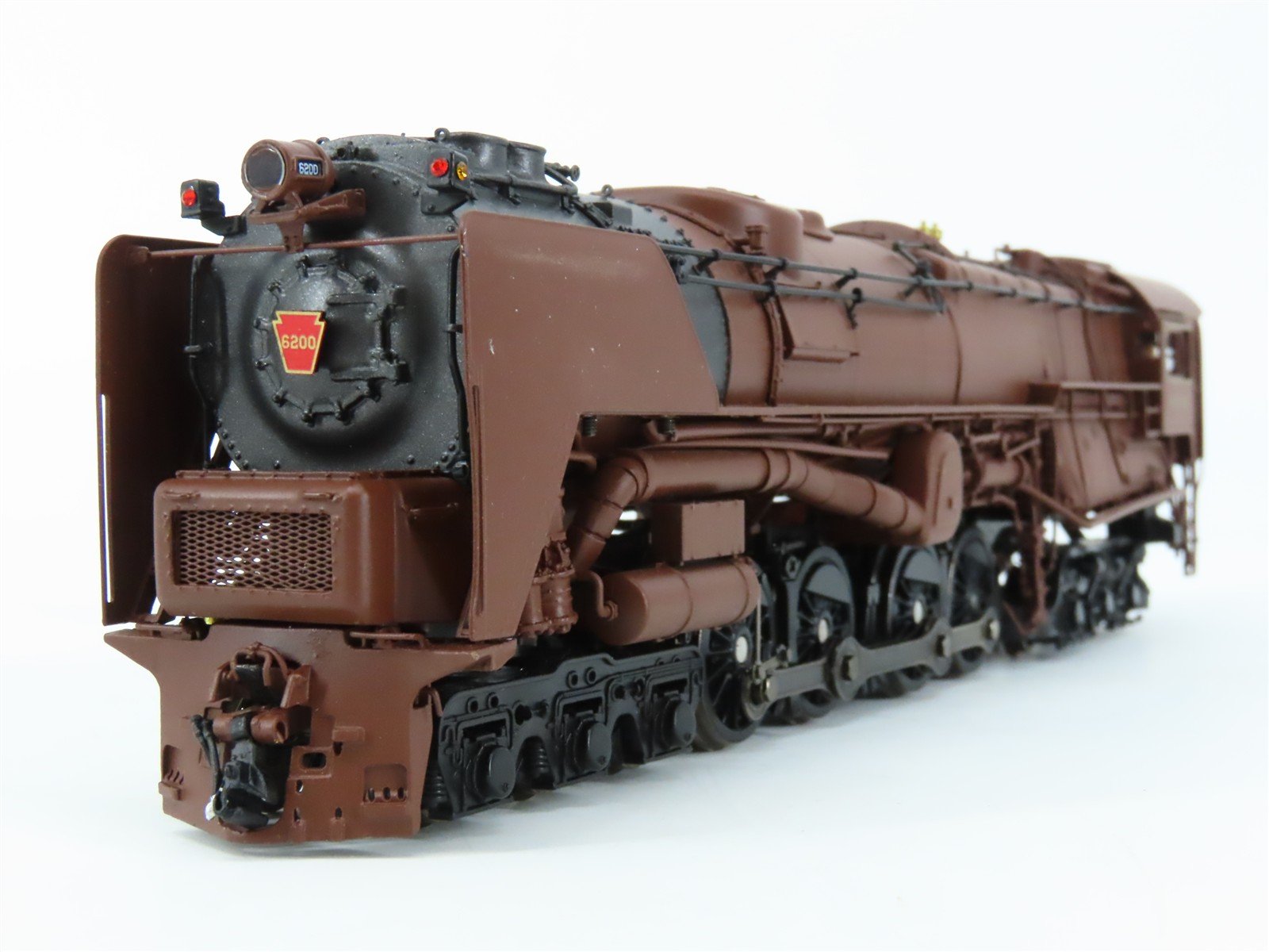 HO Broadway BLI BRASS HYBRID 6188 PRR 6-8-6 S2 Turbine Steam #6200 - Paragon4