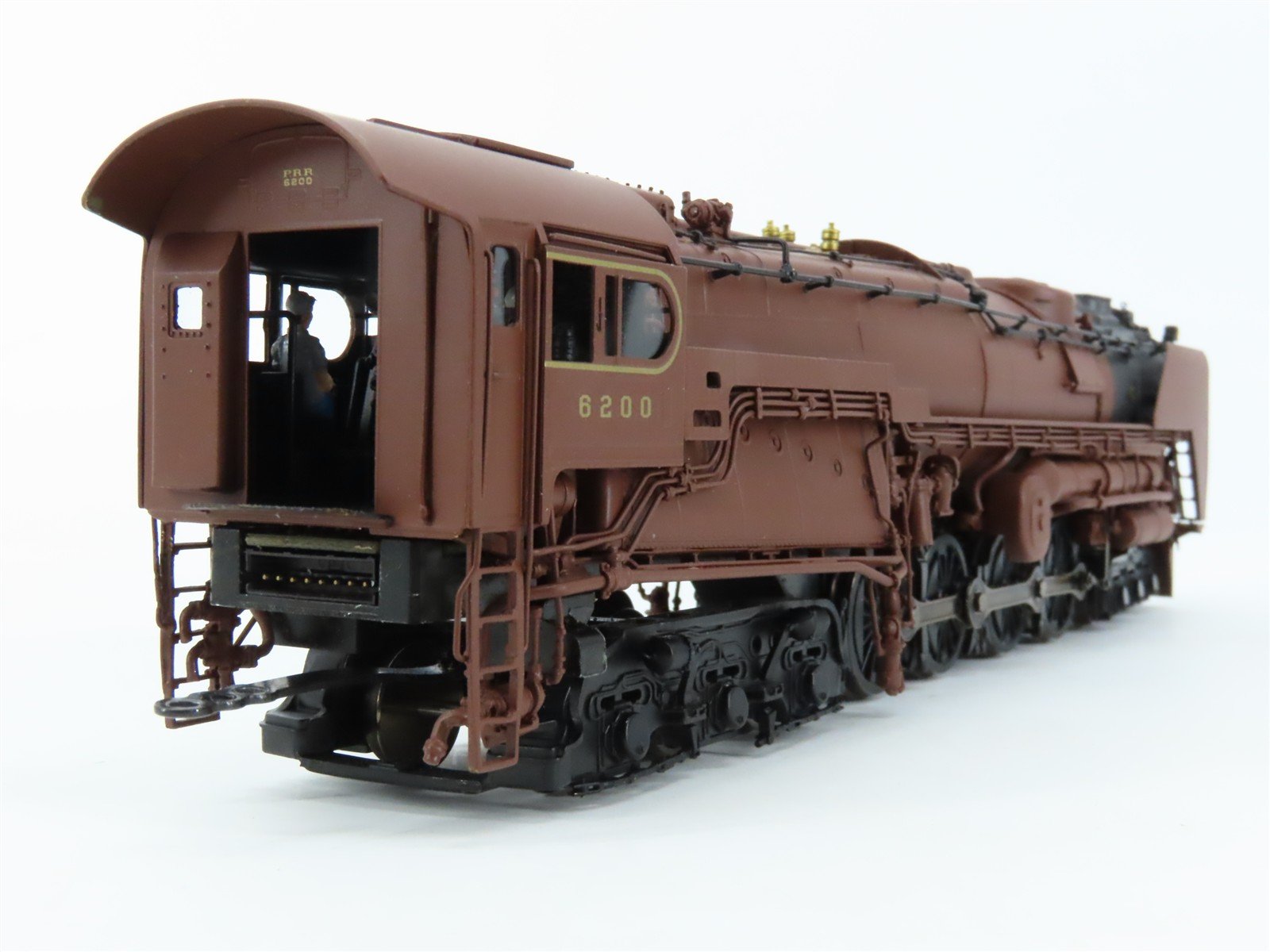 HO Broadway BLI BRASS HYBRID 6188 PRR 6-8-6 S2 Turbine Steam #6200 - Paragon4