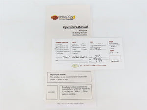 HO Broadway BLI BRASS HYBRID 6188 PRR 6-8-6 S2 Turbine Steam #6200 - Paragon4