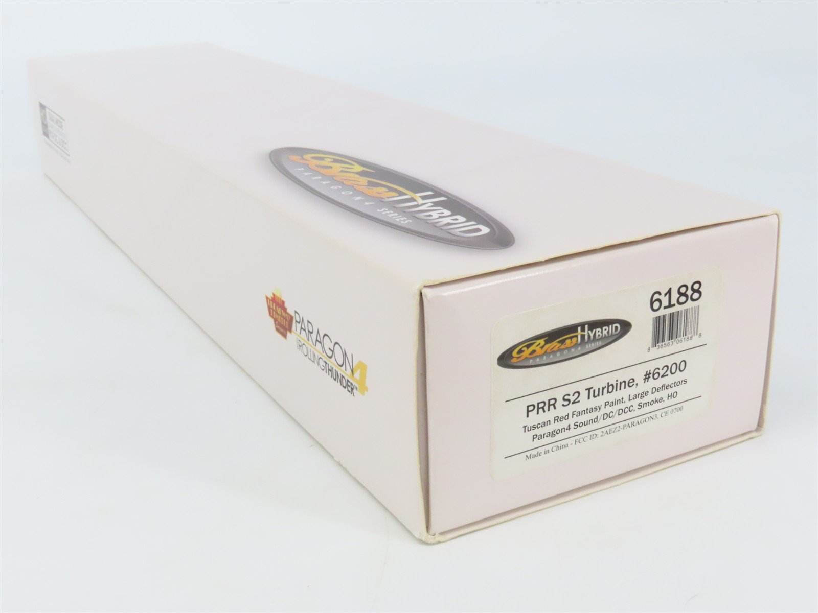 HO Broadway BLI BRASS HYBRID 6188 PRR 6-8-6 S2 Turbine Steam #6200 - Paragon4