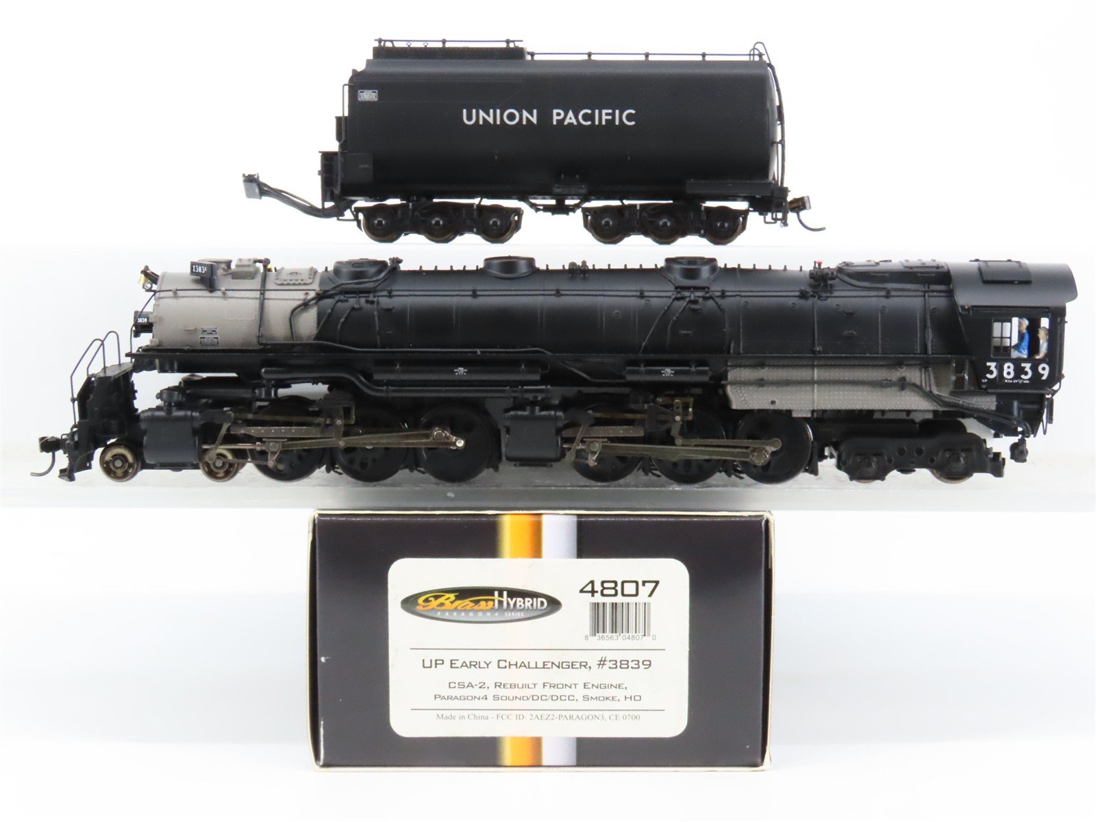 HO Broadway BLI BRASS HYBRID 4807 UP 4-6-6-4 Challenger Steam #3839 - Paragon4