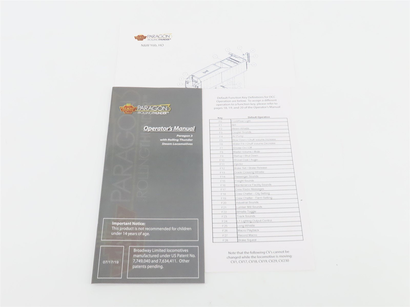 HO Scale Broadway Limited BLI 6413 N&W 2-8-8-2 Y6b Steam #2190 - Paragon3