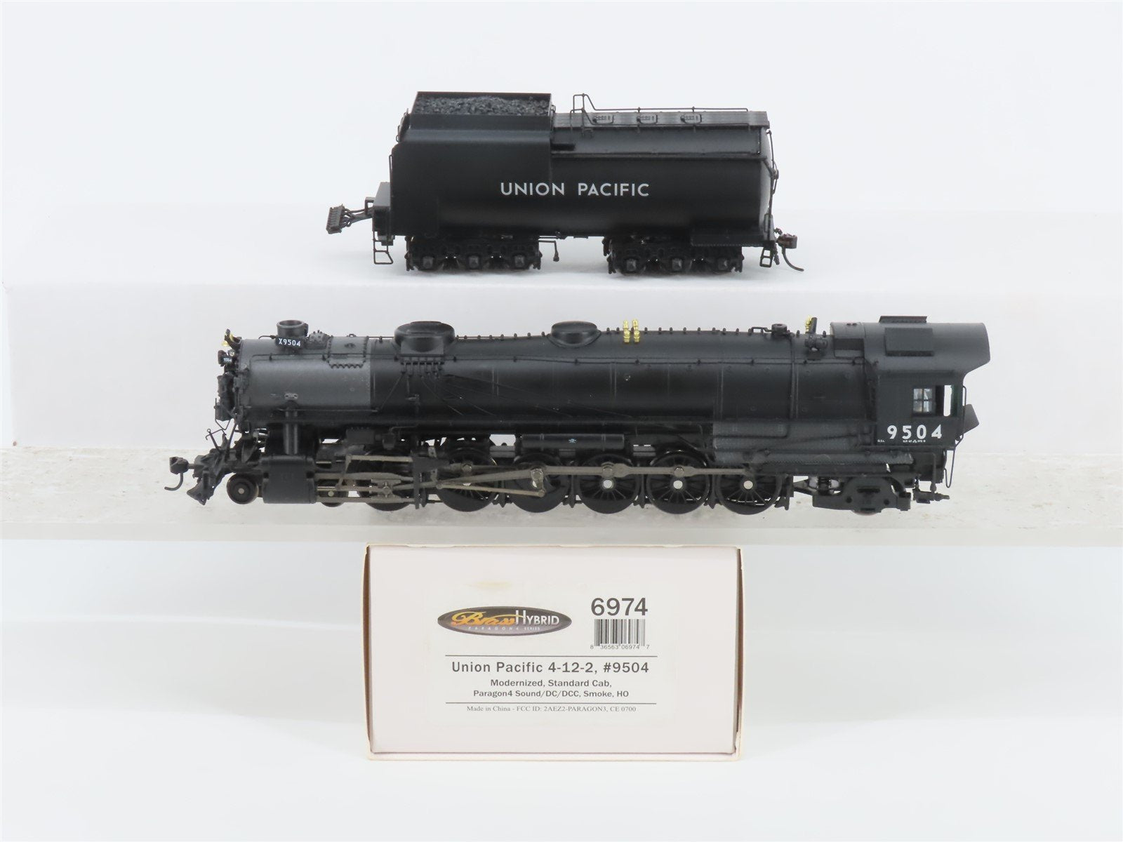 HO Broadway Limited BLI BRASS Hybrid 6974 UP 4-12-2 Steam #9504 - Paragon4