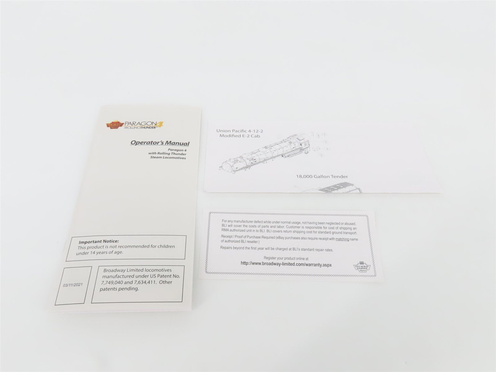 HO Broadway Limited BLI BRASS Hybrid 6974 UP 4-12-2 Steam #9504 - Paragon4