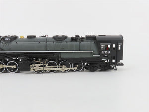 HO Scale MTH DM&IR Missabe Road 2-8-8-4 Yellowstone Steam #229 w/ DCC & Sound