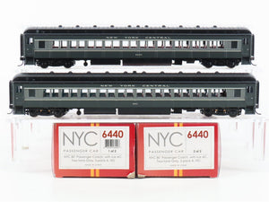 HO Broadway Limited BLI 6440 NYC New York Central 80' Coach Passenger 2-Pack