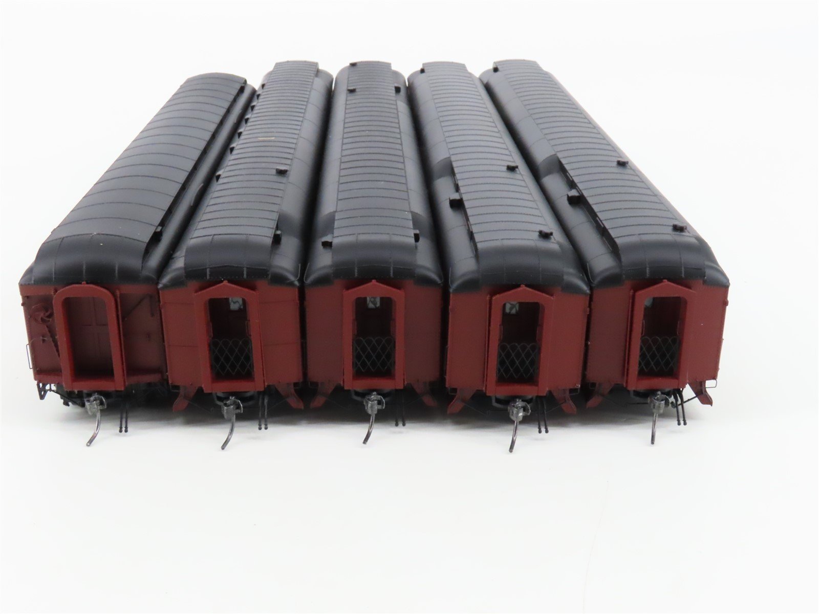 HO Scale MTH PRR Pennsylvania Tuscan Passenger 5-Car Set