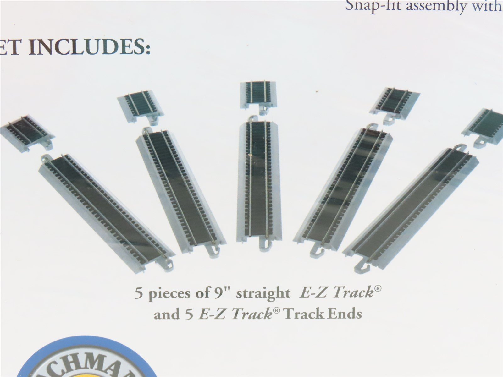 HO 1/87 Scale Bachmann Kit #45020 Five Bay Roundhouse w/ E-Z Track - SEALED