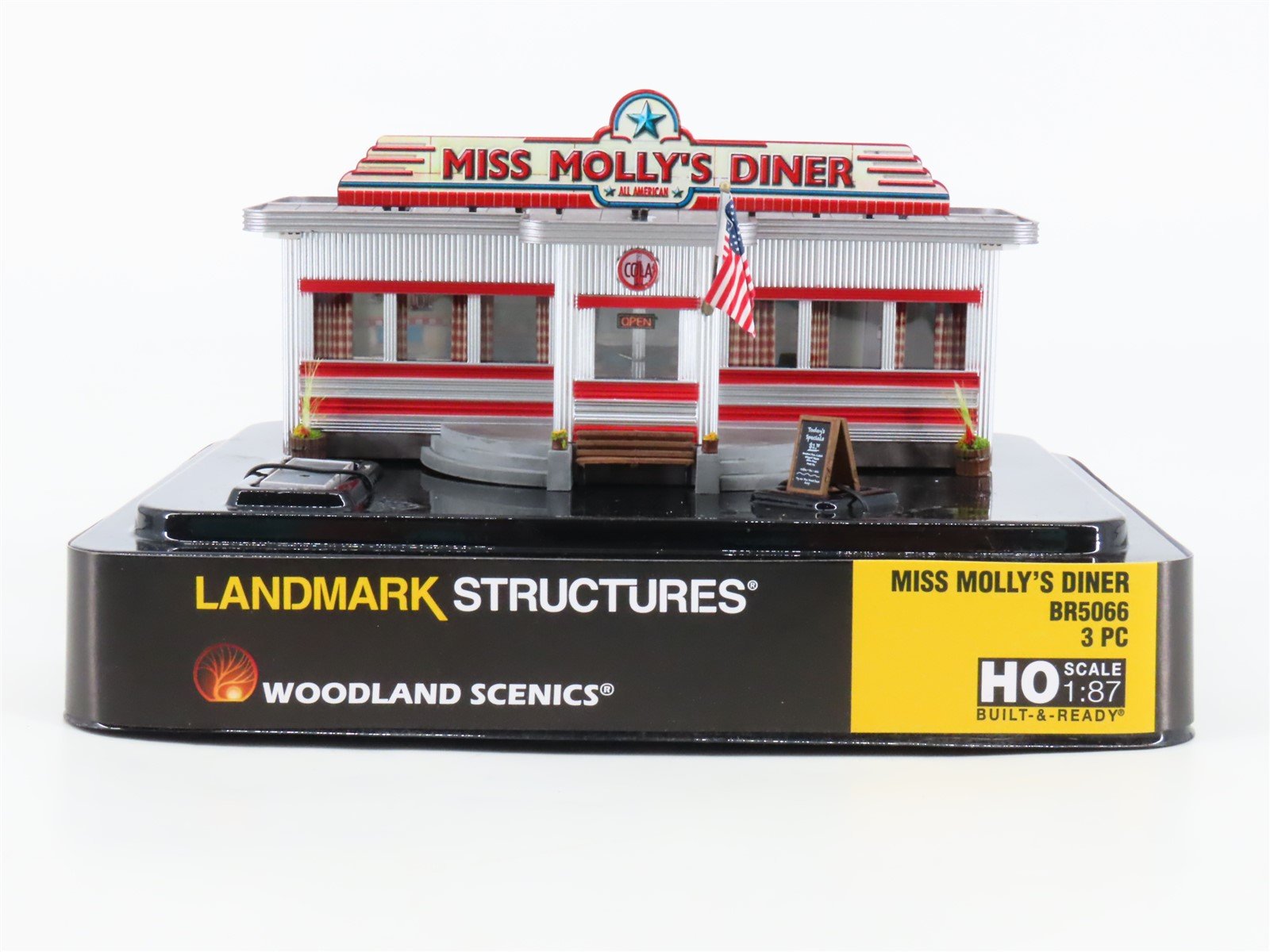 HO 1/87 Scale Woodland Scenics Landmark BR5066 Miss Molly's Diner