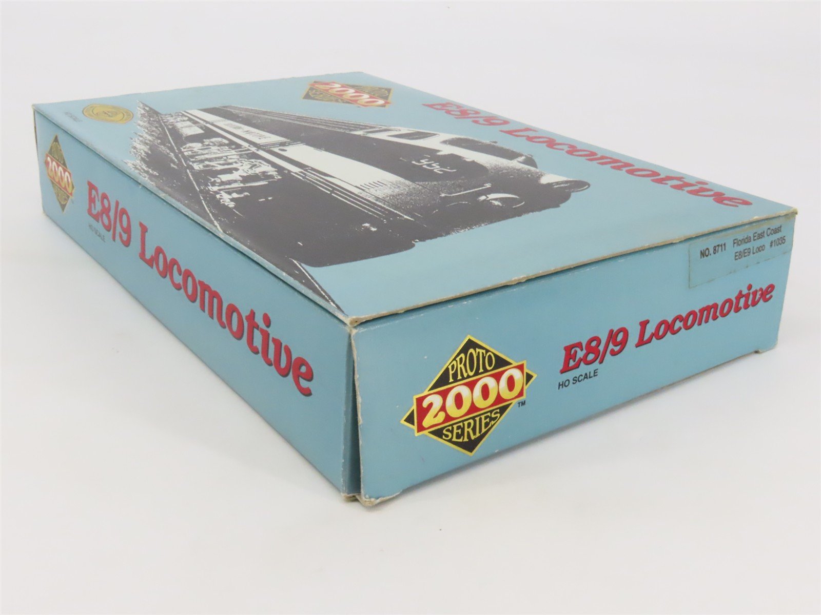 HO Scale Proto 2000 8711 FEC Florida East Coast E8/9A Diesel Locomotive #1035