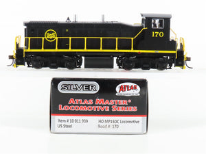 HO Scale Atlas Silver 10011039 USS US Steel MP15DC Diesel Locomotive #170
