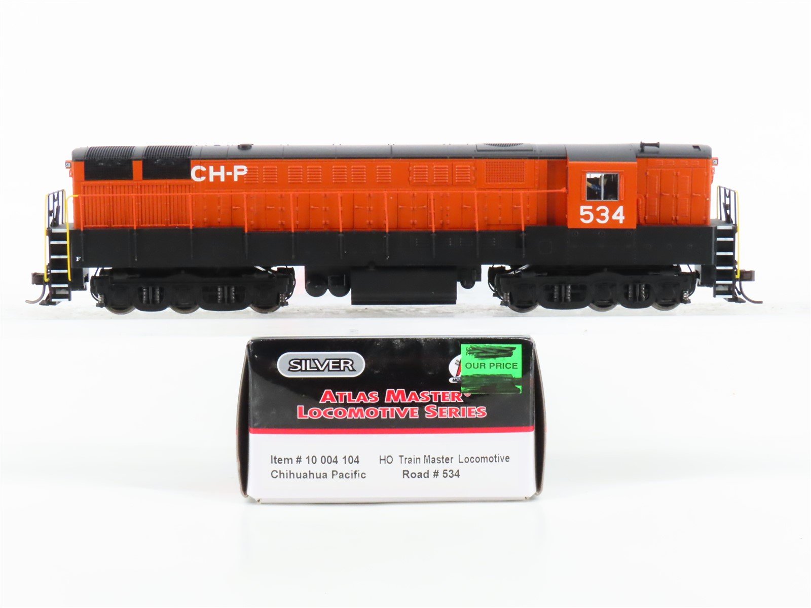 HO Scale Atlas Silver 10004104 CH-P Chihuahua Pacific H24-66 Diesel Loco #534
