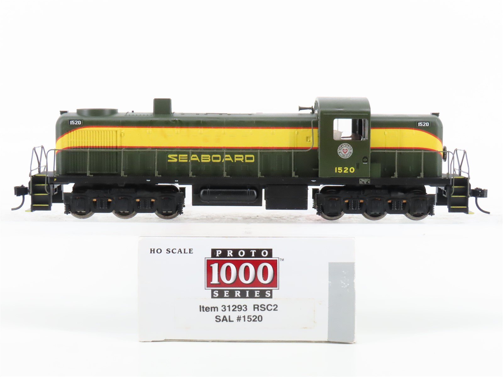 HO Scale Proto 1000 31293 SAL Seaboard Air Line RSC2 Diesel Loco #1520